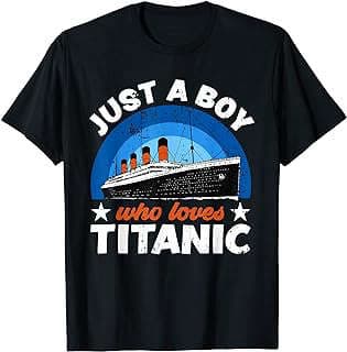 Image of Titanic Themed Boys' T-Shirt by the company Amazon.com.