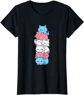Image of Transgender Pride Cat T-Shirt by the company Amazon.com.