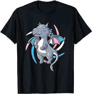 Image of Transgender Pride Dragon T-Shirt by the company Amazon.com.