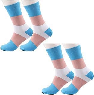 Image of Transgender Pride Flag Socks by the company Amazon.com.
