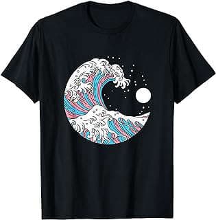 Image of Transgender Pride Wave T-Shirt by the company Amazon.com.