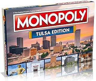 Image of Tulsa Monopoly Board Game by the company Amazon.com.