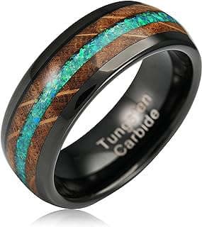 Image of Tungsten Whiskey Opal Ring by the company Amazon.com.