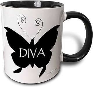 Image of Two-Tone Butterfly Mug by the company Amazon.com.