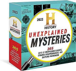 Image of Unexplained Mysteries Desk Calendar by the company Amazon.com.