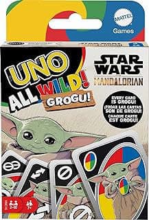 Image of UNO Grogu Themed Card Game by the company Amazon.com.