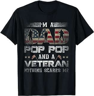 Image of Veteran Father's Day T-Shirt by the company Amazon.com.