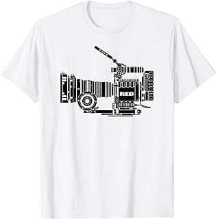 Image of Videographer Themed T-Shirt by the company Amazon.com.