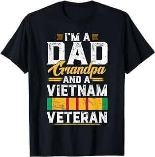Image of Vietnam Veteran Dad T-Shirt by the company Amazon.com.
