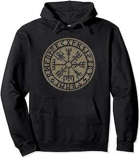 Image of Viking Compass Runes Hoodie by the company Amazon.com.
