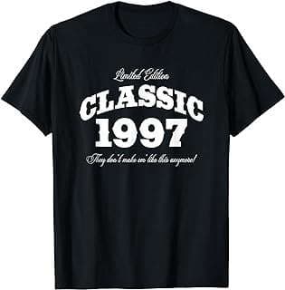 Image of Vintage 1997 Birthday T-Shirt by the company Amazon.com.