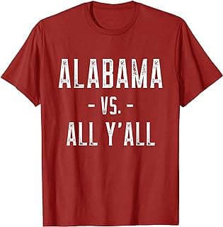 Image of Vintage Alabama Sports T-Shirt by the company Amazon.com.