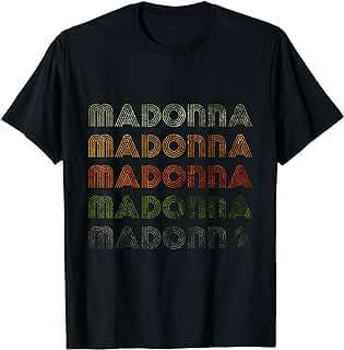 Image of Vintage Black Madonna T-Shirt by the company Amazon.com.