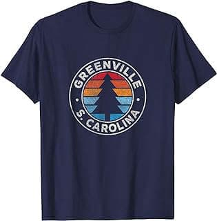 Image of Vintage Greenville SC T-Shirt by the company Amazon.com.