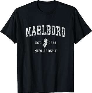 Image of Vintage Marlboro NJ T-Shirt by the company Amazon.com.