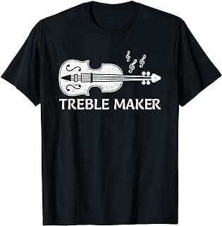 Image of Violinist Themed T-Shirt by the company Amazon.com.