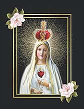Image of Virgin Mary Themed Notebook by the company Amazon.com.
