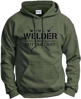Image of Welder Themed Hoodie Sweatshirt by the company Amazon.com.