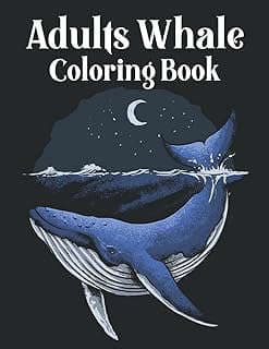Image of Whale Coloring Book by the company Amazon.com.