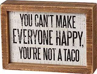 Image of Wooden Taco Sign by the company Amazon.com.