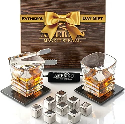 Imagem de Conjunto de Cubos de Aço para Whisky da empresa Amerigo.