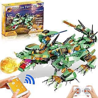 Image of Dragon Robot Building Kit by the company Amlive US Store.