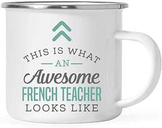 Image of Awesome French Teacher Mug by the company Andaz Press.