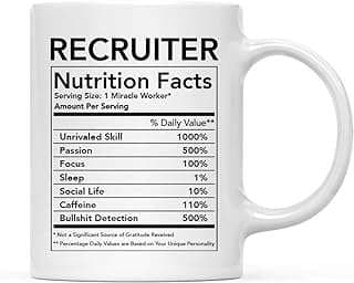 Image of Novelty Recruiter Coffee Mug by the company Andaz Press.
