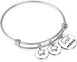Image of Mama Bear Cubs Bracelet by the company Anlive.