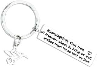 Image of Hummingbird Memorial Keychain by the company Anrrion Direct.