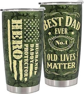 Image of American Flag Tumbler Cup by the company Arkham Official.