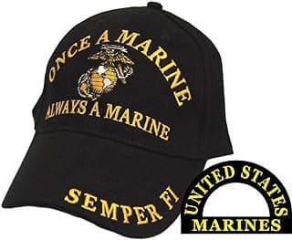 Image of Marine Semper Fi Black Hat by the company Artisan Owl.