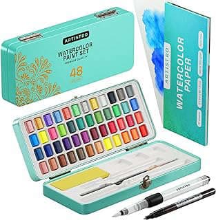 Image of Portable Watercolor Paint Set by the company Artistro USA.