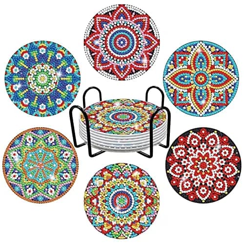 Image of Mandala Coasters by the company Asiphitu.