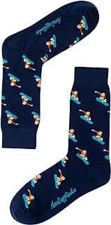 Image of Snowboarder Themed Socks by the company AusCufflinks.