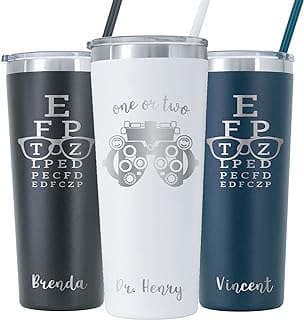 Image of Personalized Optometry Insulated Tumbler by the company Avito Products.