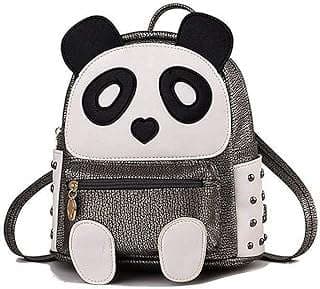 Image of Panda Leather Backpack by the company BAG WIZARD.