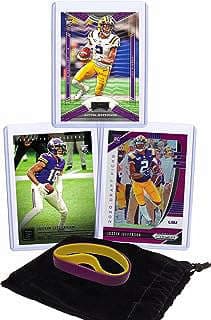 Image of Justin Jefferson Football Cards by the company Barbell 1 & Sportscard Superstore.