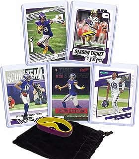 Image of Vikings Justin Jefferson Trading Cards by the company Barbell 1 & Sportscard Superstore.