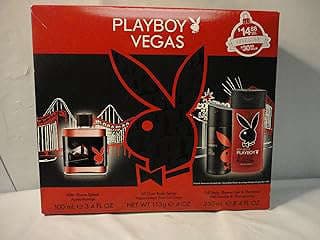 Image of Men's Playboy Vegas Fragrance Set by the company BEAUTY PLUS.