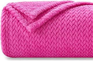 Image of Hot Pink Throw Blanket by the company BEDHOME.