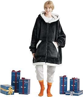 Image of Wearable Blanket Hoodie by the company Bedsure.