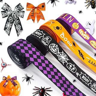 Image of Halloween Satin Ribbons by the company Belamour.