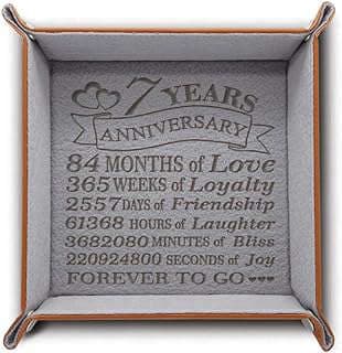 Image of Wool Anniversary Engraved Tray by the company BELLA BUSTA.