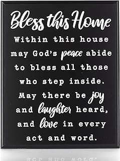 Image of House Blessing Wall Plaque by the company Bella Rosa Home.