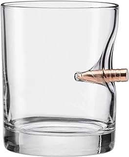 Image of Bullet-Embedded Whiskey Glass by the company BenShot, LLC.