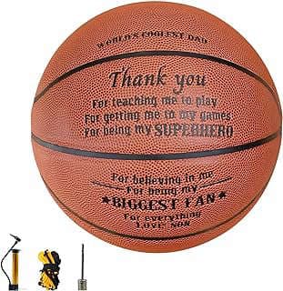 Image of Engraved Basketball for Dad by the company BestoreTech.