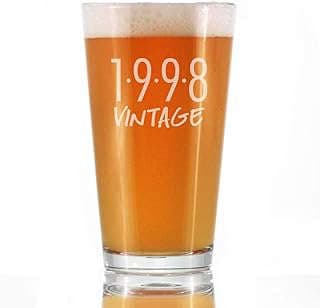 Image of 1998 Vintage Pint Glass by the company Bevvee.