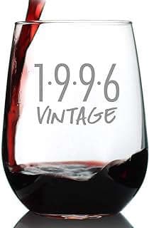 Image of 27th Birthday Stemless Wine Glass by the company Bevvee.