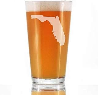Image of Florida State-Themed Pint Glass by the company Bevvee.